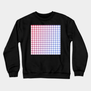 Houndstooth Gradient Crewneck Sweatshirt